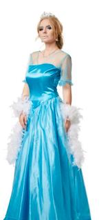 Elsa Frozen Carnavalsjurk XXL - Nieuwstaat!, Carnaval, Maat 46/48 (XL) of groter, Ophalen of Verzenden, Zo goed als nieuw