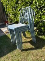 Tuinstoelen (4 stuks), Ophalen, Gebruikt, Kunststof, Stapelbaar
