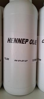 Hennep Olie 100% puur, Ophalen of Verzenden, Nieuw, Overige typen
