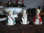 setje van 2 zeer mooie antieke porseleinen engeltjes, Antiek en Kunst, Ophalen of Verzenden