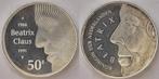 50 Gulden 1991, Zilver, 50 gulden, Koningin Beatrix, Verzenden