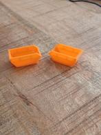 Puincontainers oranje h0, Hobby en Vrije tijd, Modeltreinen | H0, Verzenden