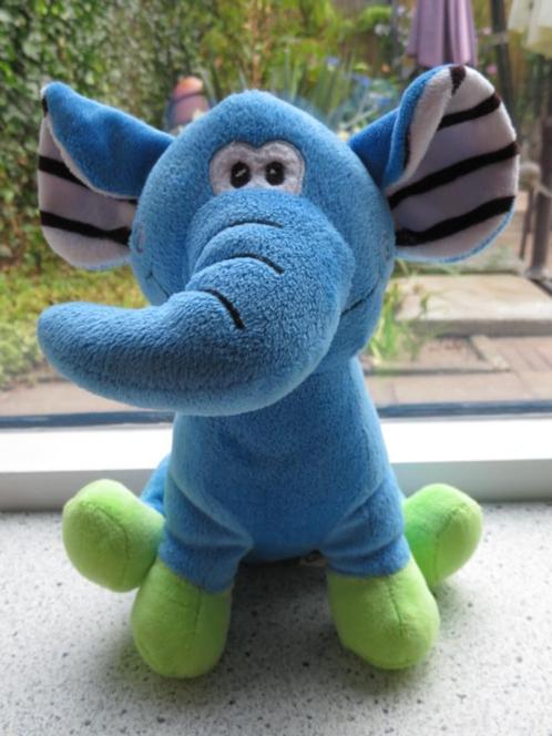 Olifant merk Tendertoys Tender Toys meet ca 26 cm zittend, Kinderen en Baby's, Speelgoed | Knuffels en Pluche, Zo goed als nieuw