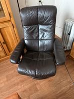 Kleine Stressless relaxstoel, Huis en Inrichting, Fauteuils, Ophalen, Gebruikt, 50 tot 75 cm, Leer