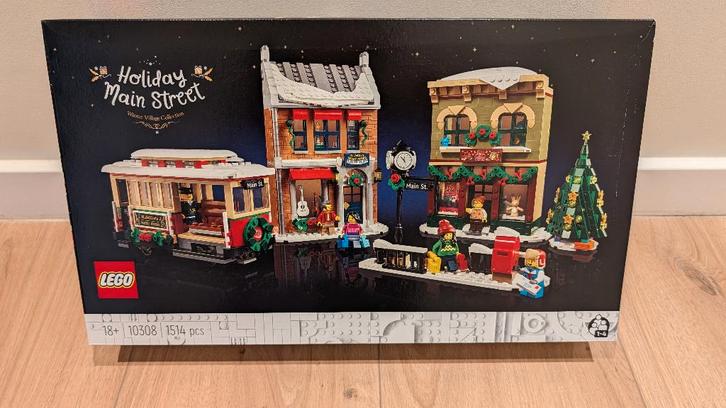 NIEUW & SEALED Lego 10308 Kerst dorpsstraat, Kinderen en Baby's, Speelgoed | Duplo en Lego, Nieuw, Lego, Complete set, Ophalen of Verzenden