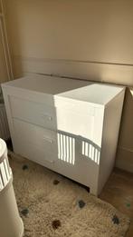 Commode baby wit 105 x 50 x 93, Kinderen en Baby's, Ophalen, Gebruikt, 50 tot 70 cm, 100 cm of meer
