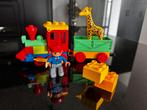 duplo trein met giraf (10809), Ophalen of Verzenden, Gebruikt, Complete set, Duplo