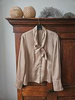 Gouden blouse L met strik, Beige, Maat 42/44 (L), Betty Barclay, Ophalen of Verzenden