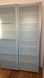 Kast met matglazen schuifdeuren Ikea, Huis en Inrichting, Kasten | Kledingkasten, Ophalen, Met plank(en), 200 cm of meer, 150 tot 200 cm