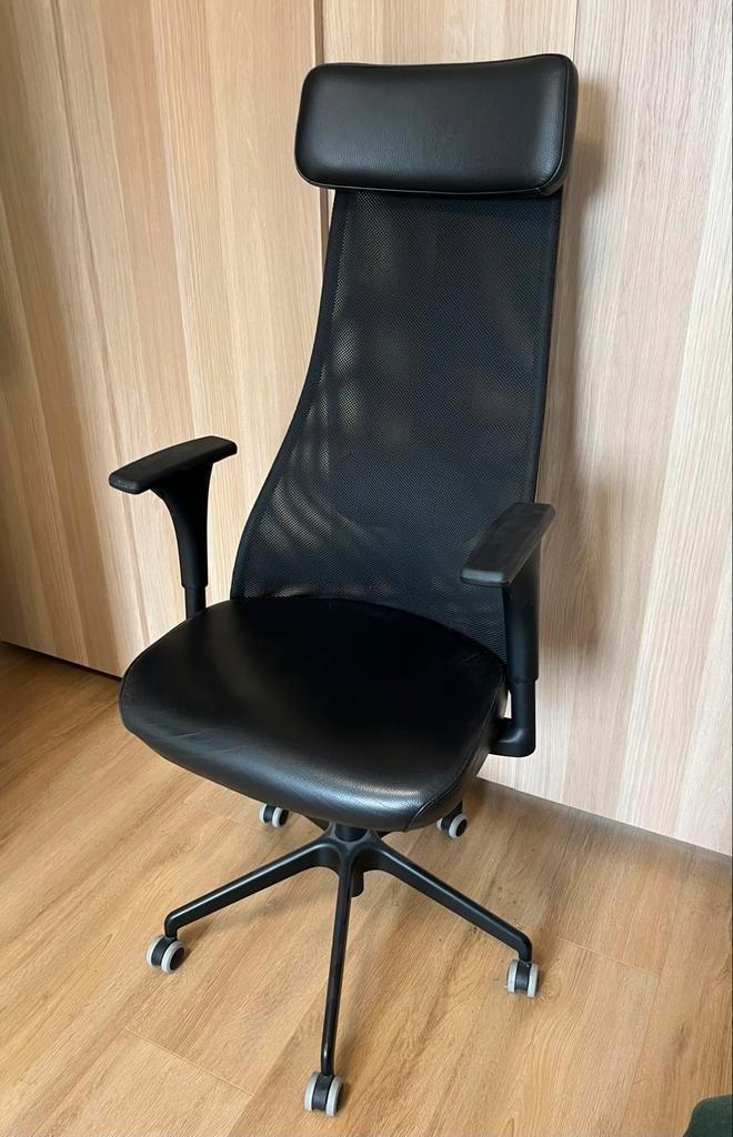 Bureaustoel Järvfjället IKEA, Huis en Inrichting, Bureaustoelen, Zo goed als nieuw, Bureaustoel, Zwart, Ergonomisch, Ophalen