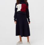 Tommy Hilfiger Alpaca wol Jurk - Maat XS-S, Blauw, Ophalen of Verzenden, Zo goed als nieuw, Maat 36 (S)