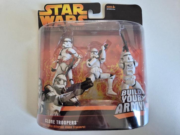 Star Wars ROTS Deluxe Clone Trooper Army Red variant, Verzamelen, Star Wars, Nieuw, Actiefiguurtje, Ophalen of Verzenden