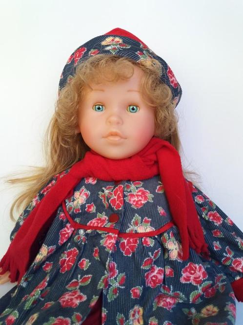 Corolle blonde pop 42cm, Verzamelen, Poppen, Zo goed als nieuw, Pop, Ophalen of Verzenden