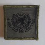 Borstembleem UNPROFOR VN  NL BEL  LOGBAT, Embleem of Badge, Nederland, Ophalen of Verzenden, Landmacht