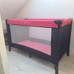 Campingbed 120cm roze + matras, Ophalen, Gebruikt, Rechthoekig