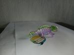 Schleich 14957 uit de serie magische dieren Caspar kameleon, Verzamelen, Dierenverzamelingen, Ophalen of Verzenden, Nieuw, Reptiel of Amfibie