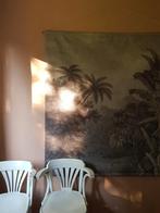 HK Living groot Jungle wandkleed van stof, Huis en Inrichting, Woonaccessoires | Wanddecoraties, Ophalen