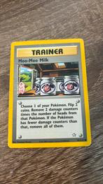 Pokémon card Trainer Moo-Moo Milk 101/111 1995, Losse kaart, Verzenden