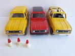 3x Renault 4 Safari ANWB Burago 1/24, Ophalen of Verzenden, Gebruikt, Auto, Bburago