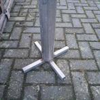 rvs afscheidings paaltjes 104 hoog 9 cm doorsnede 30 stuks 0, Ophalen of Verzenden, Minder dan 1 meter, Parasolvoet