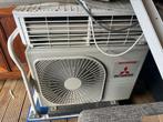 Complete Mitsubishi Heavy Industries airco,buiten&binnenunit, Ophalen, Verwarmen, Zo goed als nieuw, Afstandsbediening