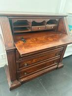 Antieke Secretaire met Klep en Lades, Ophalen