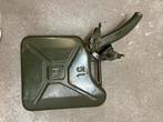 Vintage 5L Jerrycan - Groen, Ophalen of Verzenden, Gebruikt