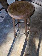 Houten Kruk - Vintage Stijl, Huis en Inrichting, Stoelen, Ophalen