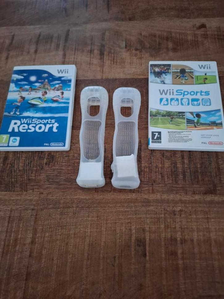 Nintendo wii sports setje.met wii motion blokjes., Spelcomputers en Games, Games | Nintendo Wii, Zo goed als nieuw, Sport, 3 spelers of meer