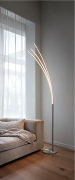 Design Palm Lamp - Wit & Dimbaar, Huis en Inrichting, Lampen | Vloerlampen, Ophalen, Zo goed als nieuw, Metaal, 150 tot 200 cm