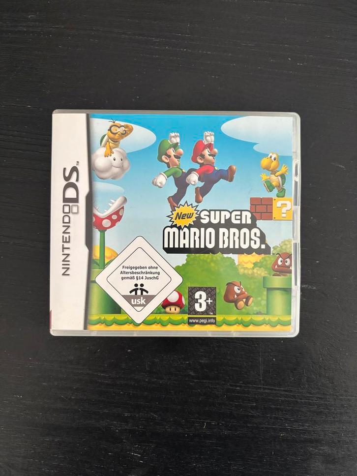 New Super Mario Bros. - Nintendo DS, Spelcomputers en Games, Games | Nintendo DS, Zo goed als nieuw, Platform, 1 speler, Vanaf 3 jaar