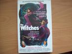 The Witches (Roald Dahl; De Heksen) Anjelica Huston, Cd's en Dvd's, VHS | Film, Alle leeftijden, Ophalen of Verzenden, Zo goed als nieuw