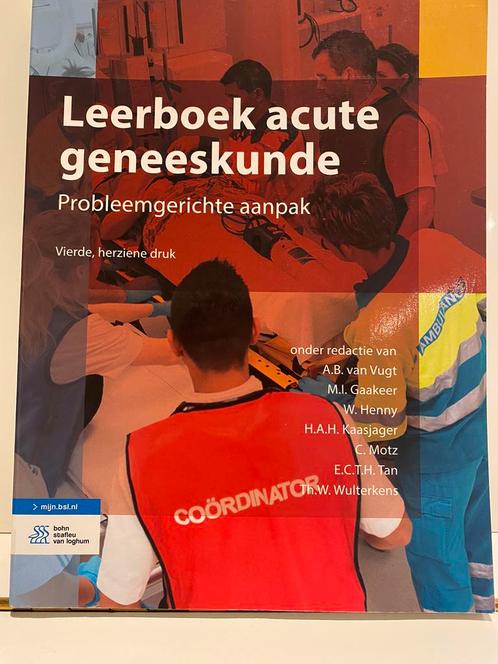 Leerboek acute geneeskunde 4de druk, Boeken, Wetenschap, Zo goed als nieuw, Ophalen of Verzenden