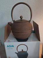 Theepot Sakura 1,2L gietijzer, kastanjebruin, Huis en Inrichting, Woonaccessoires | Etagères, Ophalen of Verzenden, Nieuw