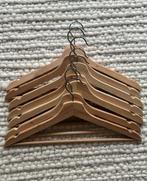 houten kledinghangers x15, Kleding | Dames, Kledinghangers, Ophalen, Zo goed als nieuw, Hout