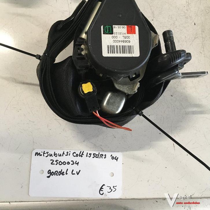Mitsubishi Colt 1.5 B 5 drs 2004 Wagennr 2500034    Gordel L, Auto-onderdelen, Interieur en Bekleding, Gebruikt, Ophalen of Verzenden