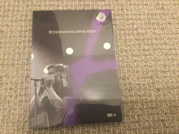Bryan Adams Live in Lissabon DVD - Nieuw!!, Cd's en Dvd's, Dvd's | Muziek en Concerten, Nieuw in verpakking, Alle leeftijden, Ophalen of Verzenden