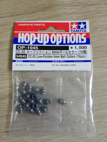Tamiya 54945 Low-friction 6mm ball collars 18 stuks - NIEUW beschikbaar voor biedingen