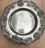 Verzilverde antieke schaal, rond 1900, Antiek en Kunst, Antiek | Goud en Zilver, Ophalen, Zilver