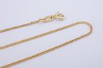 Prachtige 14 karaat Gouden Ketting in Gourmetschakel 43 cm, Sieraden, Tassen en Uiterlijk, Kettingen, Nieuw, Ophalen of Verzenden