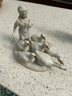 Ganzen hoedster beeldje, Verzamelen, Beelden en Beeldjes, Ophalen of Verzenden, Zo goed als nieuw, Dier