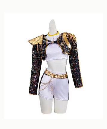 K-Pop Demon Hunter Kostuum Maat 140-150 beschikbaar voor biedingen