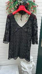Zwart kant strand tuniekje / jurkje S 36 / 38 TOPSHOP., Overige typen, Zwart, Ophalen of Verzenden, Topshop