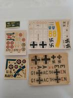 stickervellen modelbouw U.S. NAVY en Duitsland, Ophalen of Verzenden, Nieuw