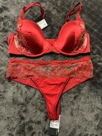 Andrea Sarda Setje BH 80D String 36, Ophalen of Verzenden, Rood, Setje