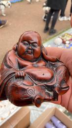 Buddha massief hout zware kwaliteit, Nieuw, Ophalen of Verzenden