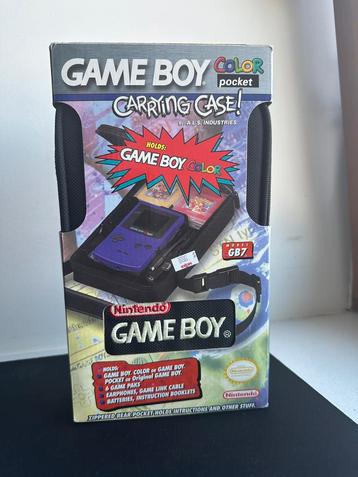 Te koop zeldzaam Gameboy color / Pocket Carrying case beschikbaar voor biedingen
