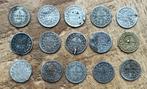 15 stuivers / 5 cent Willem III, Ophalen, Koning Willem III, Setje, Zilver