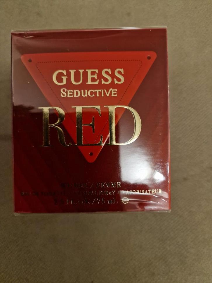 Guess Seductive Red - Eau de Toilette 75ml - Nieuw!, Sieraden, Tassen en Uiterlijk, Uiterlijk | Parfum, Nieuw, Ophalen of Verzenden