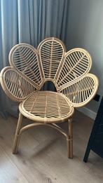 Rotan Bloem stoel, Ophalen, Zo goed als nieuw, Bruin, Eén